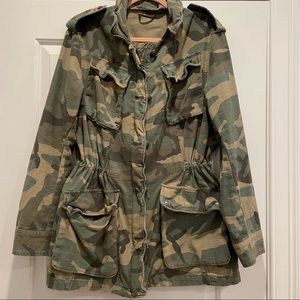 Free People jacket Not your bro Camo